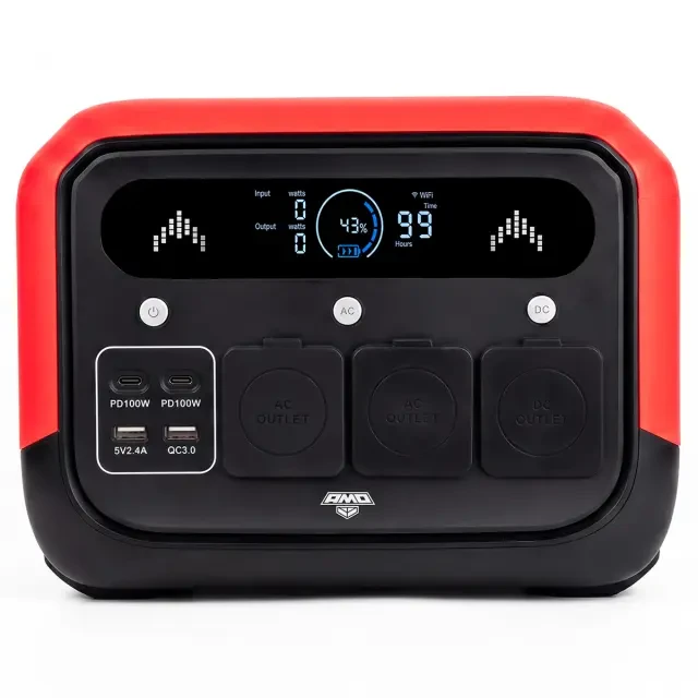Портативная электростанция AMO PS 700 Pro красная Портативная электростанция AMO PS 700 Pro красная